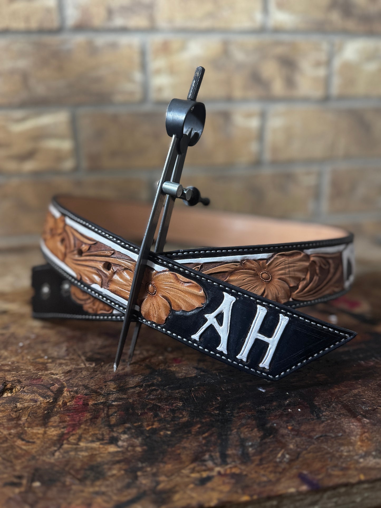 Custom Leather Belt (down payment)