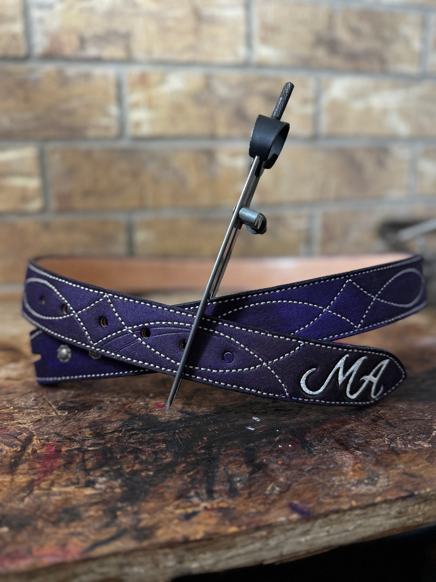Custom Leather Belt (down payment)