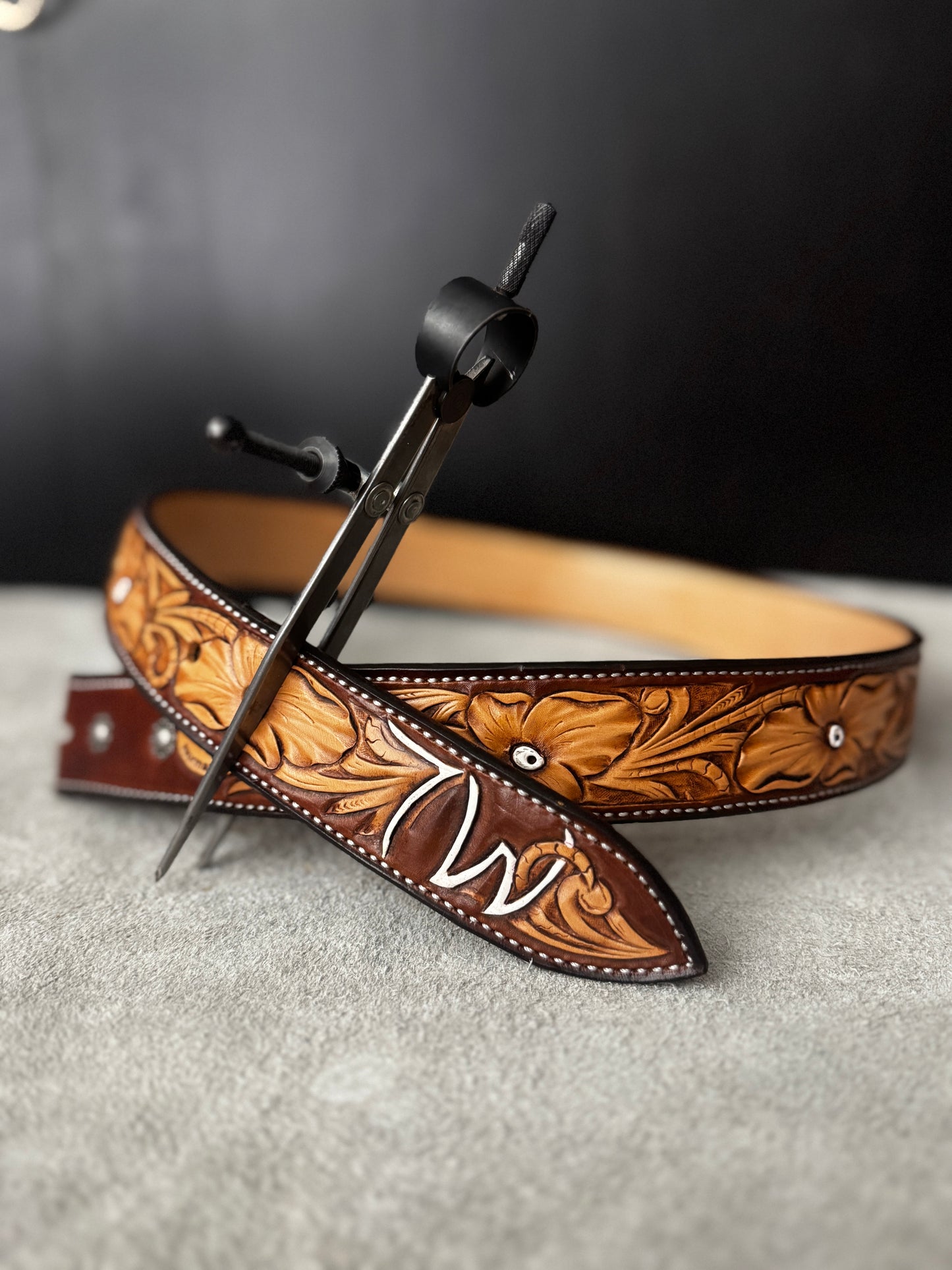 Custom Leather Belt (down payment)